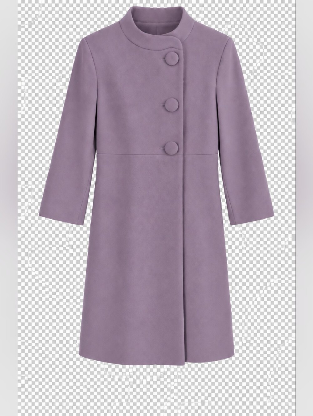 INC International Concepts Vintage Chic Lavender Women's Coat